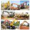 Hengwang HW50 Excavator Machine 5 ton Bucket Wheel Excavator Compact Wheel Excavator Price