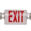New Arrivals Fire Exit Sign LED Emergency Light Spot Light 2x3W Stair Exit Emergency Light
