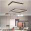 Residential Fixtures Decorative Cafe Chandelier Lamp Home Modern Crystal Nordic Stainless Steel LED Pendant Lamp