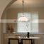 Modern Simple LED Pendant Light Nordic Milk White Glass Hanging Light Retro Bauhaus Lighting Restaurant Hotel Cafe Bedroom Decor