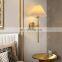 Modern Led Wall Light Minimalist Bedside Led Lighting For Bedroom Hotel Creative Living Room Background Fabric LED Wall Lamp