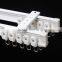 super quality straight curtain rails