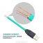 3.3ft/1m high quality flat micro usb fast charging data cable  sync charger for Vivo Oppo android phone