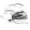 Byloo fishing bass spinner bait for casting spinning 2 sections fishing rod reel
