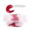 Waterproof fishing tackle box Fishing Lure Spoon Hook Bait Storage Case n  tackle fishing lure tackle box