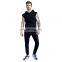 Wholesale No Drawstring Plain Short Sleeve Jumpers Men's Half Zip Hoodies with Hood