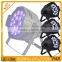 Three Years Warranty DMX Wash Par Can 6in1 RGBWA+UV 18*18w LED Zoom Par Light
