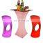 illuminated bar table /Modern design colors changing LED light bar table,led coffee chinese ktv table