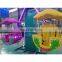 Kiddie amusement park rides portable double side mini ferris wheel rides for sale