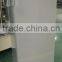 Silver color slim vertical freezer with outside handle