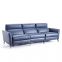Top Layer Cowhide Three-Seat Functional Stretch Sofa Living Room Leather Art Smart Furniture Electric Sofa Combination