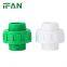 IFAN Factory Manufacturer High Pressure Pn25 Plastic PPR Union Pipe Fitting