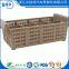 Plastic container for tableware