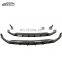 X253 GLC TopCar Style Carbon Fiber Front Lip Front Bumper Lip For Benz X256 GLC 2020-2022