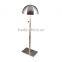 Metal Hat Display Stand Black Hat Display Rack Hat Holder Cap Display HH001-Brushed
