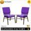 2016 Hot Sale Stacking Metal Church Chair For Sale