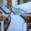 Popular Beautiful Pure White Artificial Stone Hall Stair