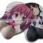 Breast Silicone Gel Wrist Rest Mouse Pad with Support, Custom Size and Pattern