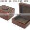 W1080ES Leather Top Finish Lacquer Earring Holder Wooden