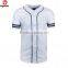 2015 Latest designs fashion style button down blank baseball jersey