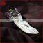 Boho CZ micro pave sea shell pendant jewelry with purple tourmaline beads