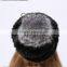 QD80619 Wholesale China White Mink Fur Hat With Silver Fox Fur Balls