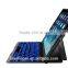 Backlit keys Leather case for iPad Air with 7 LED backlit color,Bluetooth backlit keyboard for iPad Air