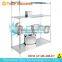 for circulation boxes stainless steel hose reel cart
