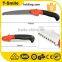 180MM 65mn Steel Hand Garden Folding Saw With Black Handle