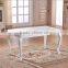 French compact dining table set oak solid wooden set for sale