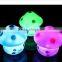 led decorative fair lights automatic color changing battery operated