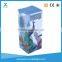 Attractive small clear PVC cosmetics packaging box