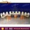 best salling led glass half round wedding table for sale gold mdf wedding table