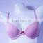 China bra factory plain color seamless push up bra women