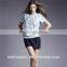 Tee Shirts Print Fashion Shirts for Women Custom T Shirt Printing Clothes Factory