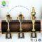 7 ports water distribution manifold floor heating manifold brass manifolds without any leak