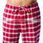 Wholesale Soft Red Classic Tartan Men's Cotton Pajama Bottom