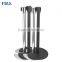 retractable belt metal line queue sign stanchions
