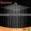Beelee 2mm ultrathin stainless steel bath shower head