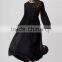 2015 Fashion Dubai abaya wholesale islamic chiffon belt long dress modern kaftan jubah