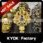 KYOK Home decor curtain rod finial, hot sell single curtian rod ends cap,aluminium curtain rod accessories