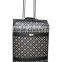 high quality PU aluminum tool trolley case unique luggage set