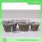 Popular grey color mini willow storage basket for plan