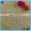 100% cotton lace net Embroidery Woven Organza Fabric