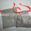 cheap sale black drawstring cotton dust bag