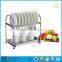 Guangzhou factory cabinet dish rack, kitchen unique dish rack, hanging stainless steel dish rack