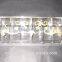excellent clear acrylic candy box,square acrylic box,acrylic chocolate box with dividers