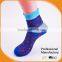 Women's jacquard pointelle pattern rumi socks made by Italy socks machine flower pattern