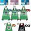 wholesale super hero capes and mask custom kids superhero cape for boys