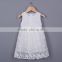 Summer New Design Girl Princess Dress Sleeveless Cotton With Adorable Bow Kids Dresses Child Clothes 2-6 Years GD50105-11